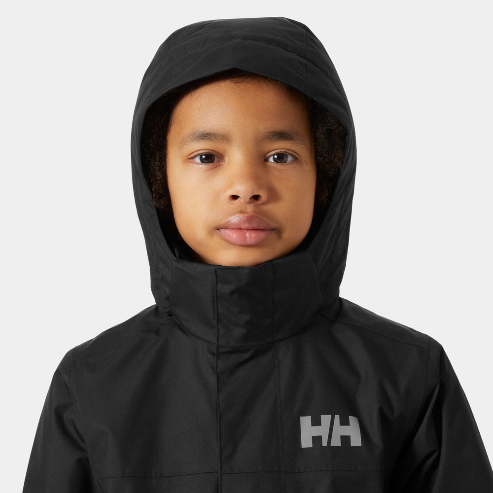 Juniors' Waterproof Insulated Jacket - Black