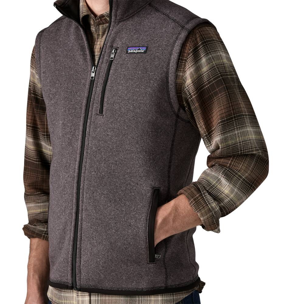 Men's Full-Zip Knit Fleece Vest - Navy