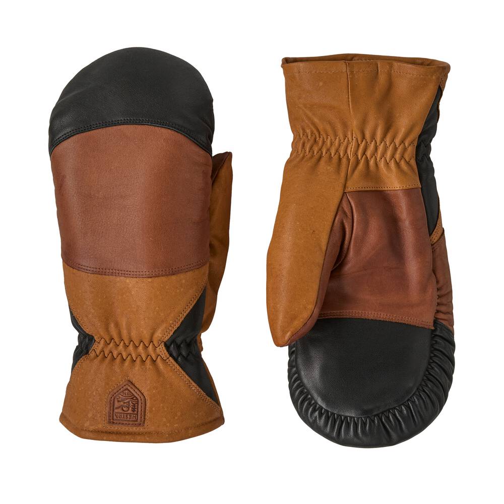 Leather Mittens With Removable Wool Liner