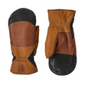 Leather Mittens With Removable Wool Liner