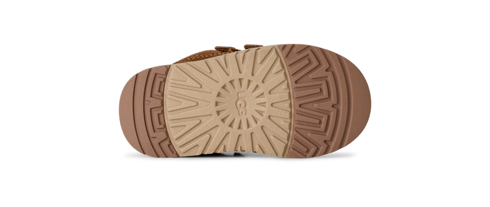 Toddler Suede Hook-And-Loop Sneaker - Chestnut