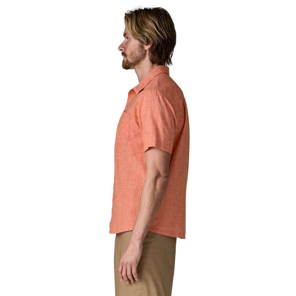 Men's Hemp Cotton Button-Up Shirt - Stone