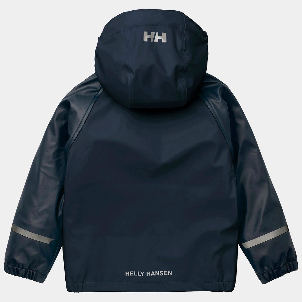 Kids' Fleece-Lined Rain Set - Cranberry