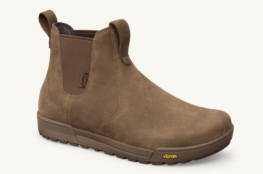 Women's Leather Chelsea Boot - Stone