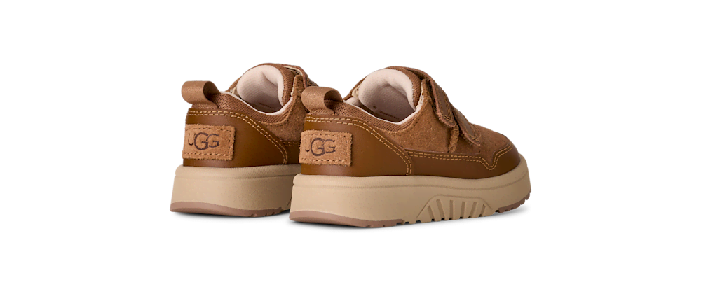 Toddler Suede Hook-And-Loop Sneaker - Chestnut