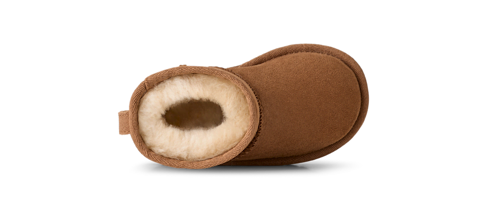 Toddler Sheepskin Ankle Boot - Chestnut