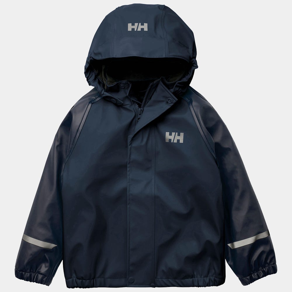 Kids' Fleece-Lined Rain Set - Cranberry
