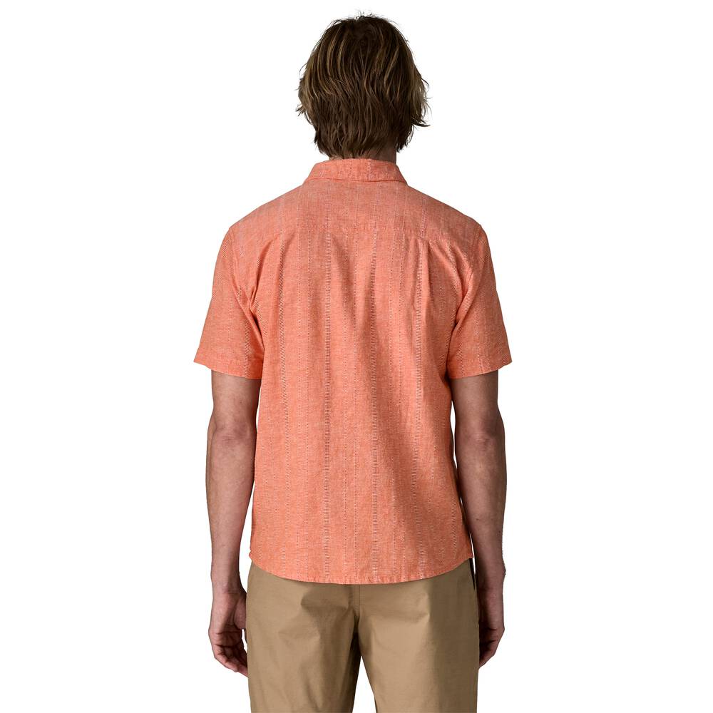 Men's Hemp Cotton Button-Up Shirt - Stone