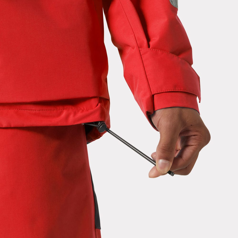 Men's Waterproof Sailing Jacket - Red