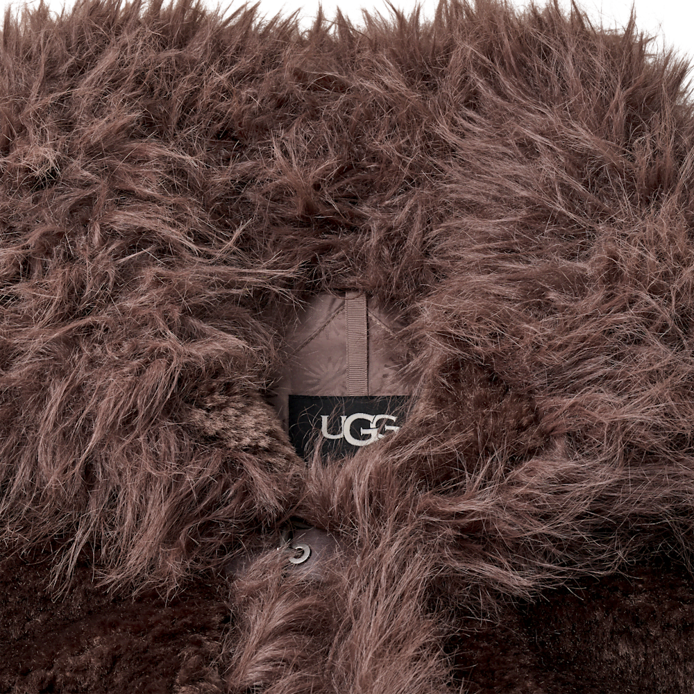 Women's Oversized Shag Faux Fur Jacket