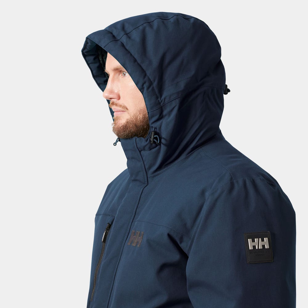 Men's Waterproof Down Parka - Pebble