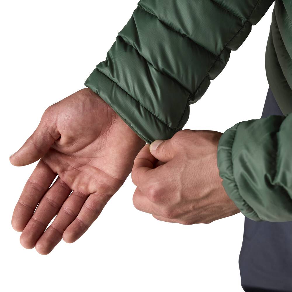Men's 800-Fill Down Hooded Jacket - Purple