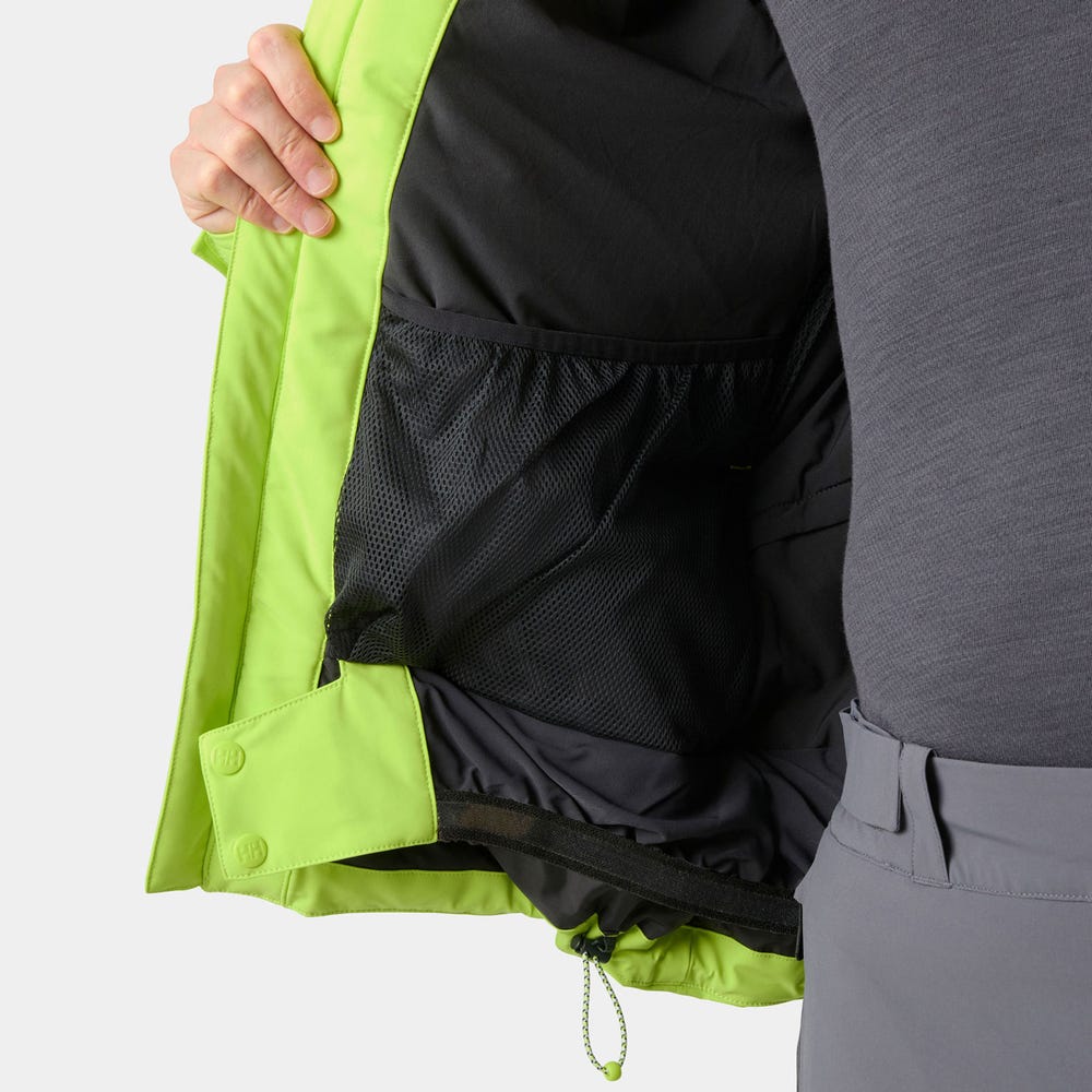 Men's Insulated Ski Jacket - Green
