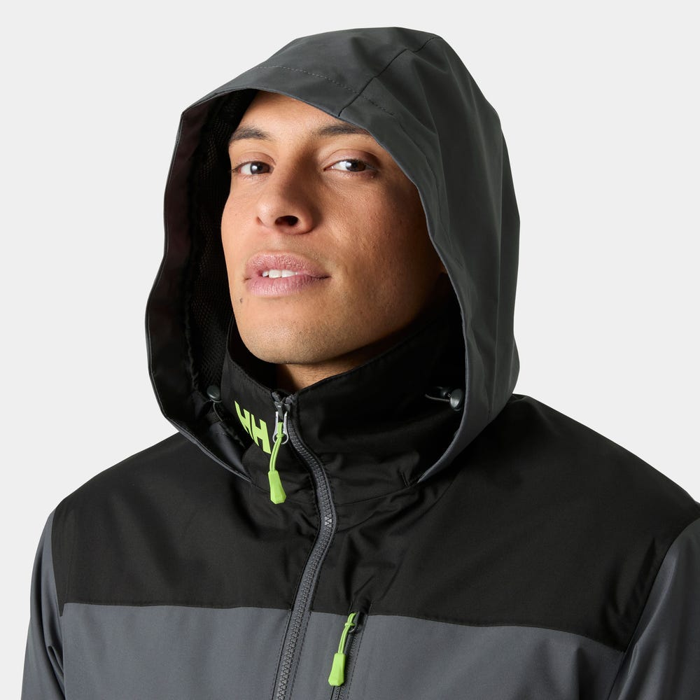 Men's Hooded Insulated Sailing Jacket - Navy