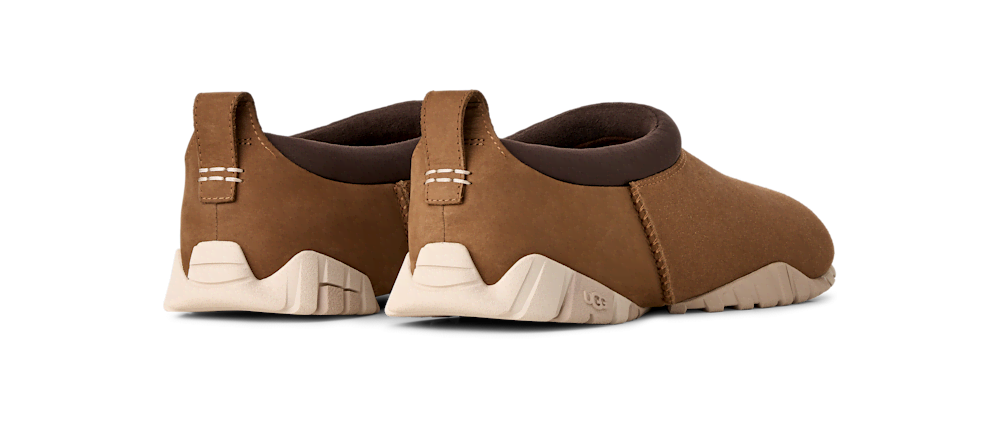 Men's Suede and Nubuck Slip-On Shoe - Olive