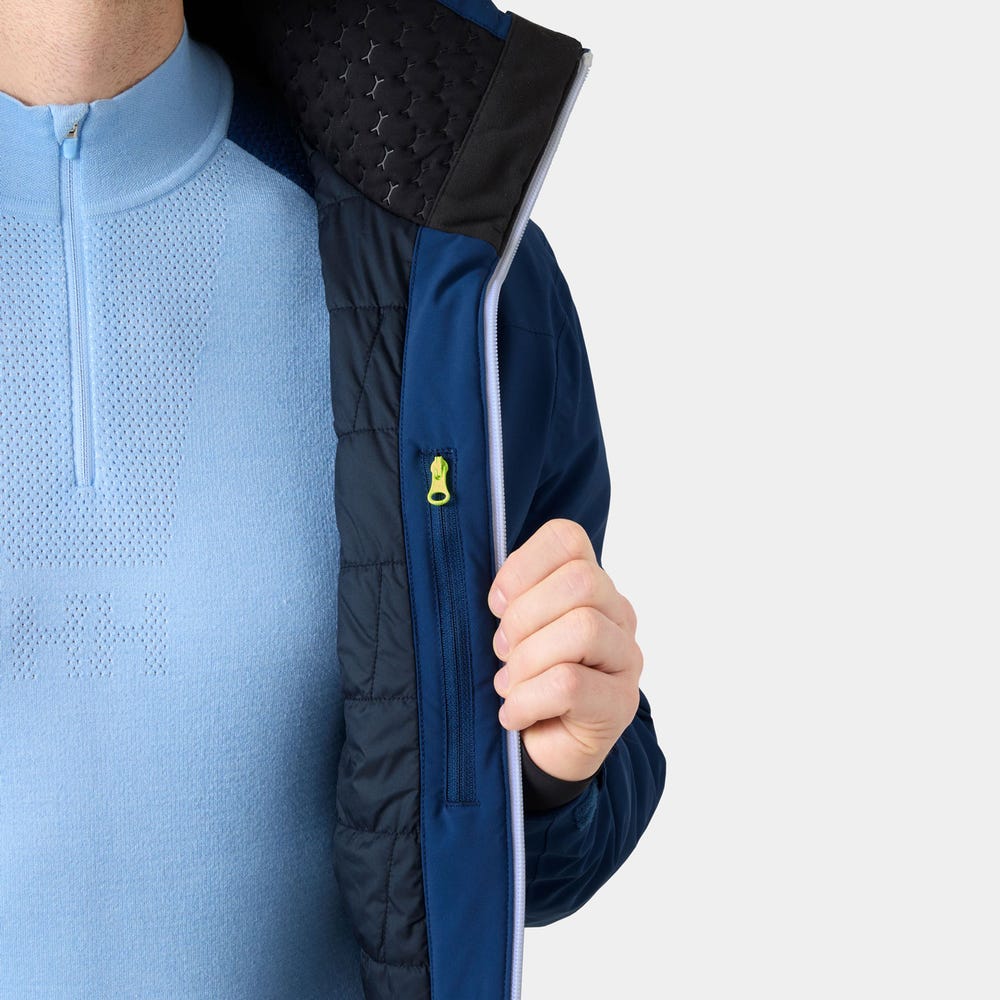 Men's Insulated Ski Jacket - Dark Blue