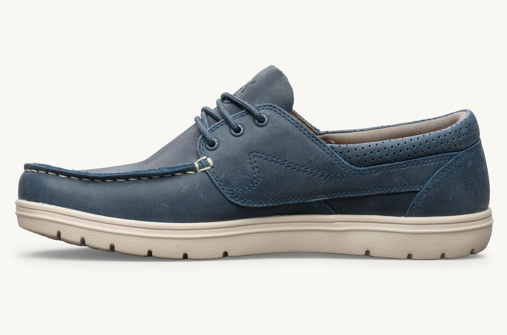 Men's Leather Boat Shoe - Desert