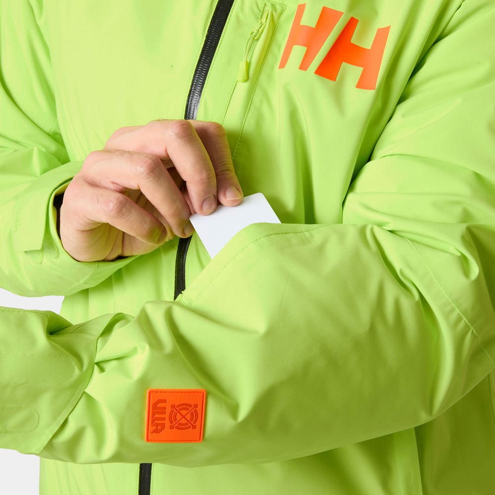 Men's Insulated Waterproof Ski Jacket - Green