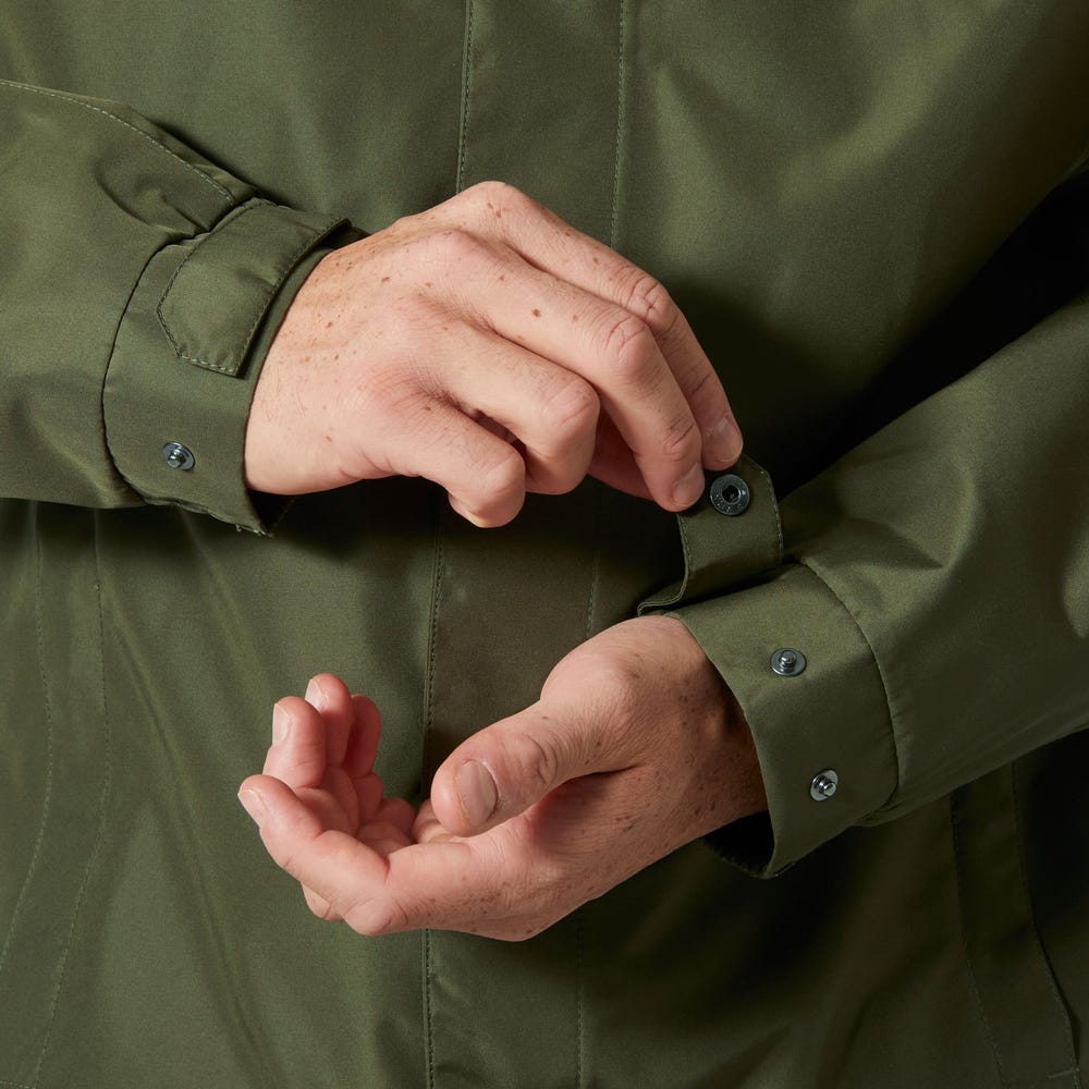 Men's Waterproof Rain Jacket - Green
