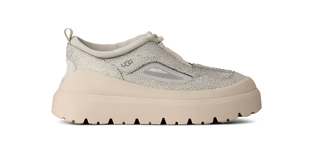 Men's Crackle Leather Hybrid Shoe