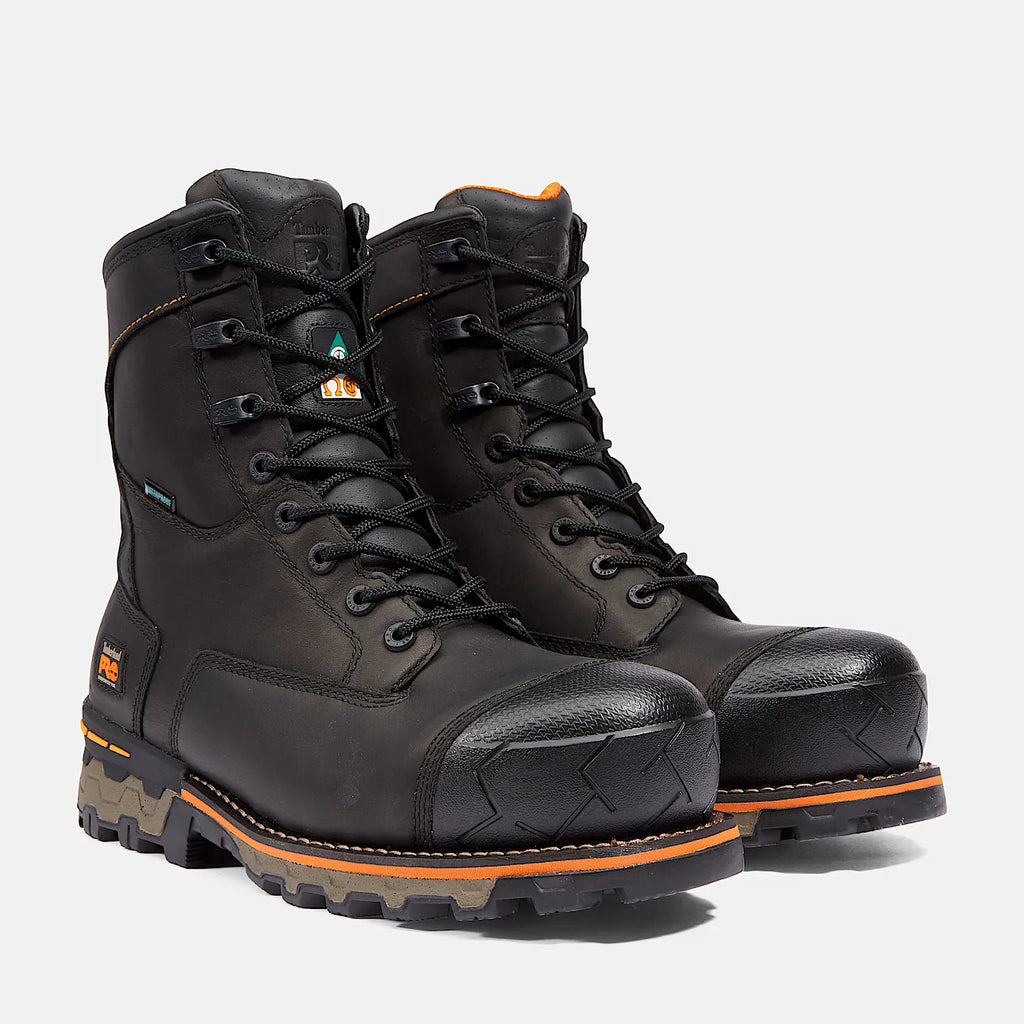 Men's 8-Inch Waterproof Composite Toe Work Boot