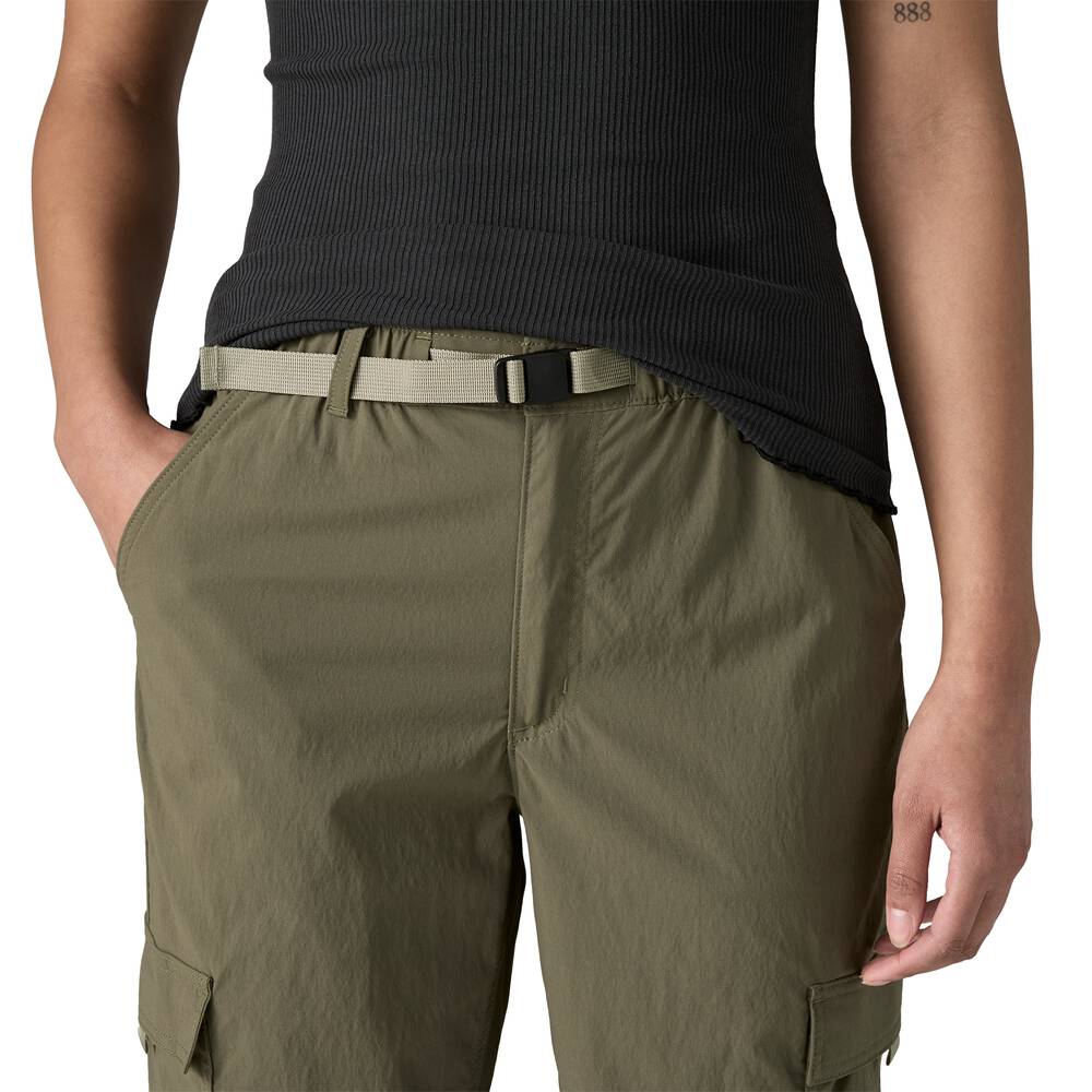 Women's Stretch Cargo Pants - Black