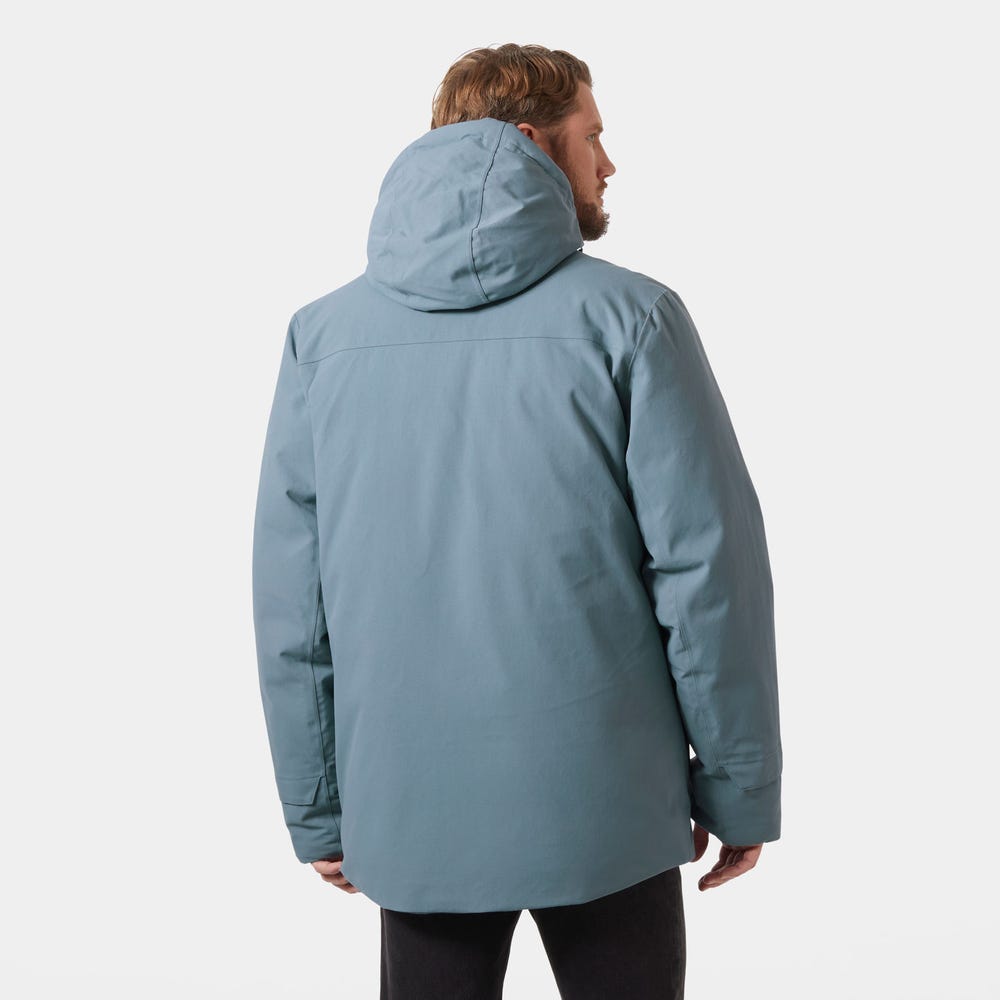 Men's Waterproof Down Parka - Pebble