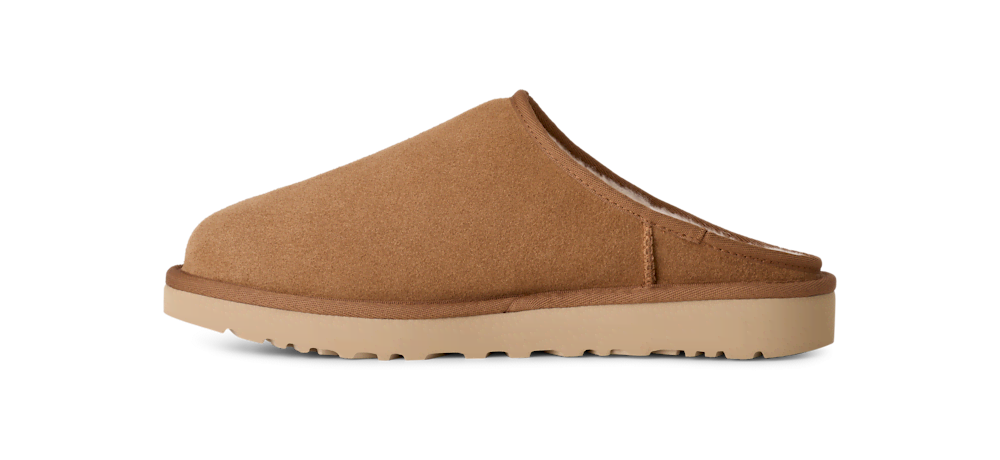 Men's Suede Slip-On Slipper - Blue