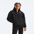 Girls' Reversible Full-Zip Jacket - Slate Moss