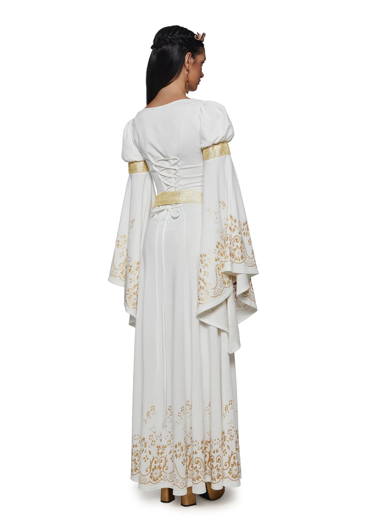 Renaissance Princess Costume Set - White