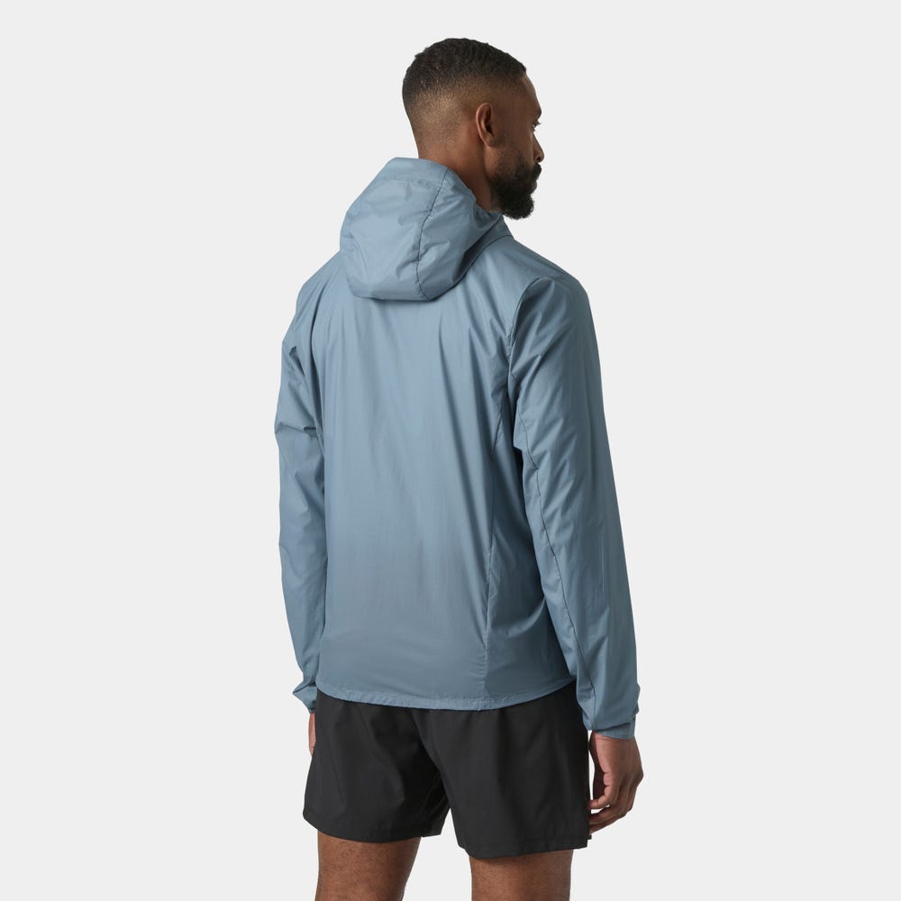 Men's Packable Windbreaker Jacket - Black