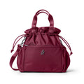 Insulated Nylon Lunch Bag - Burgundy