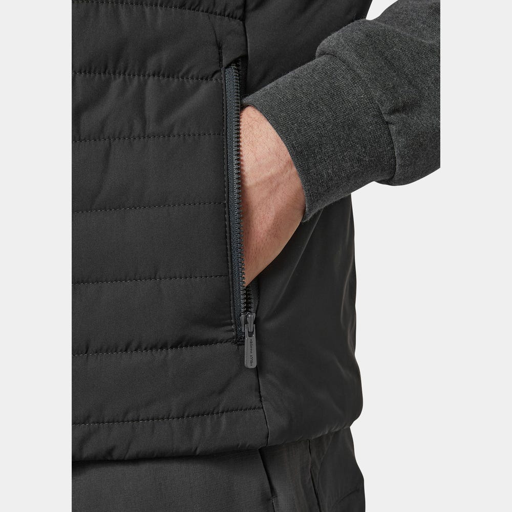 Men's Insulated Sailing Vest - White
