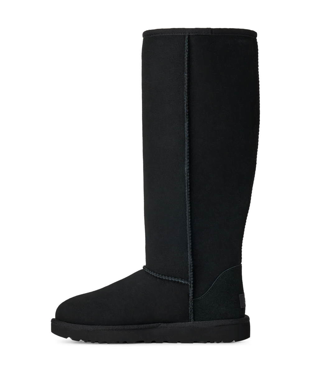 Women's Sheepskin Ultra Tall Boot - Black