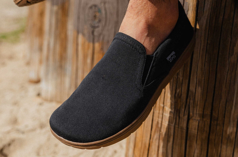 Men's Zero-Drop Slip-On Shoe - Black Sand