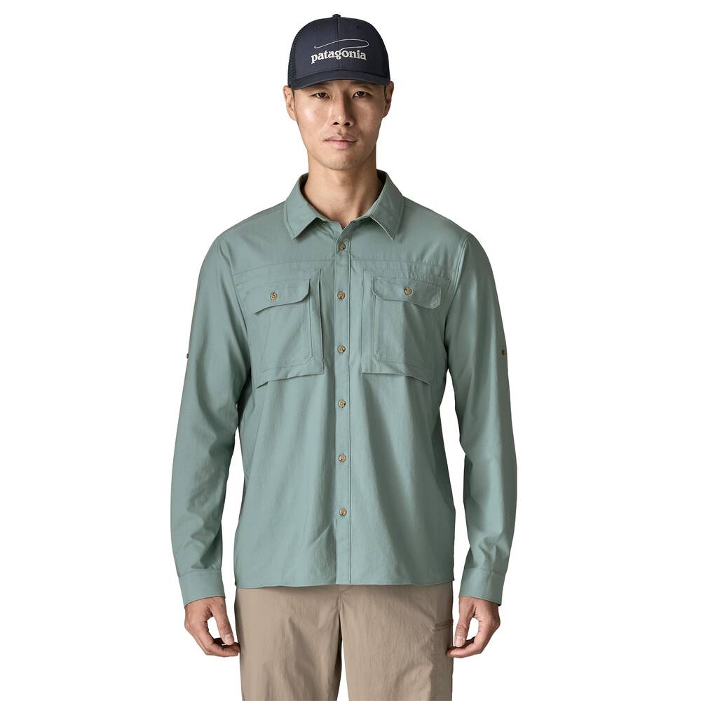 Men's Long Sleeve Sun Shirt - Stone