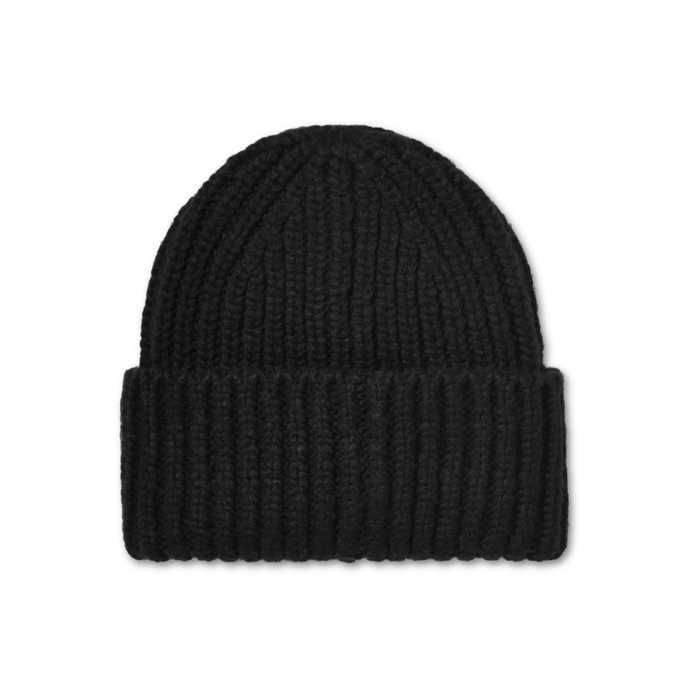 Kids' Chunky Rib Knit Beanie - Camel