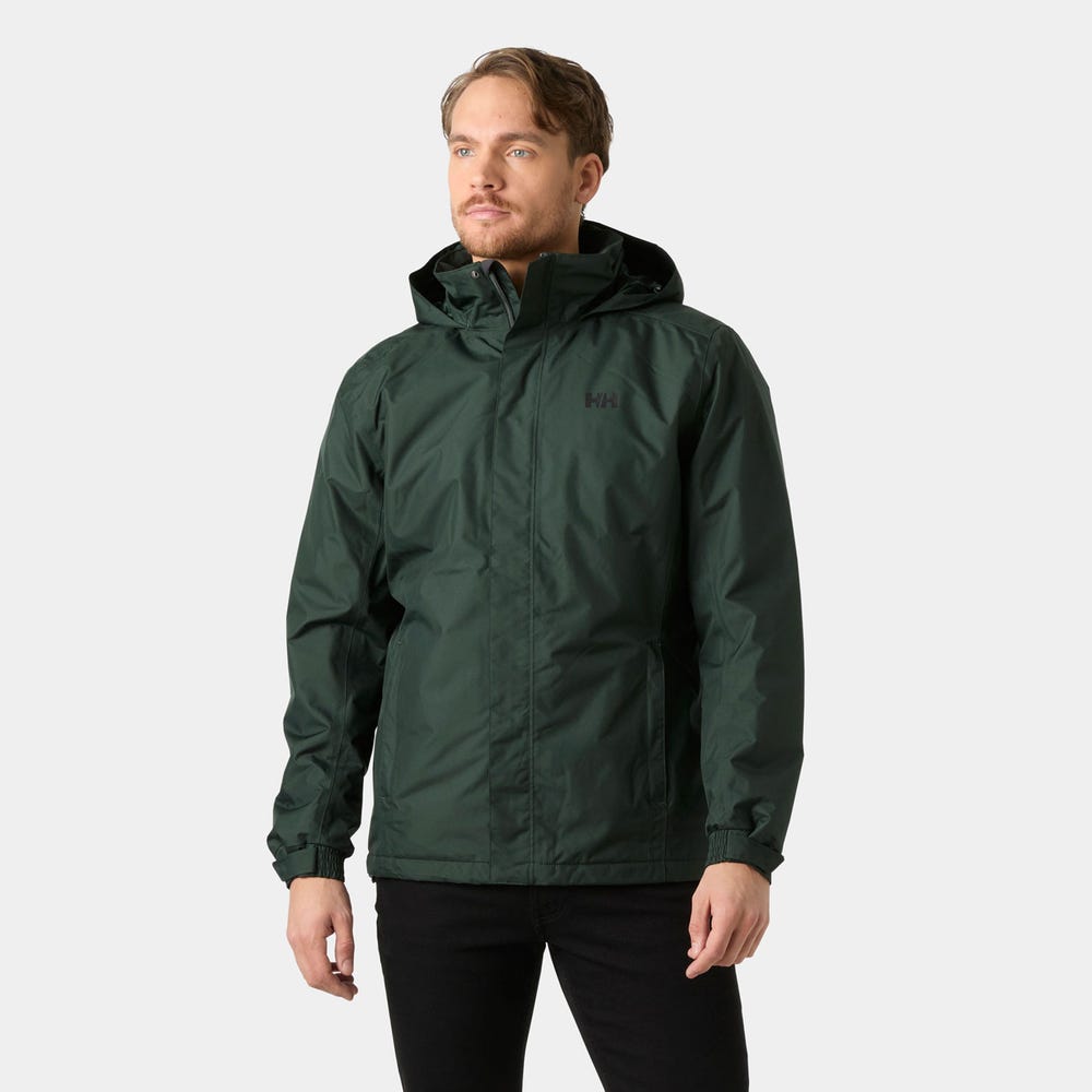 Men's Insulated Waterproof Jacket - Green