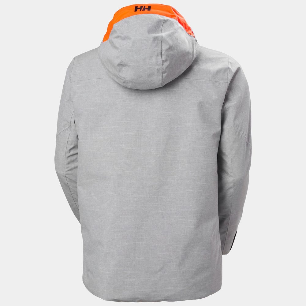 Men's Insulated Ski Jacket - Opal Green