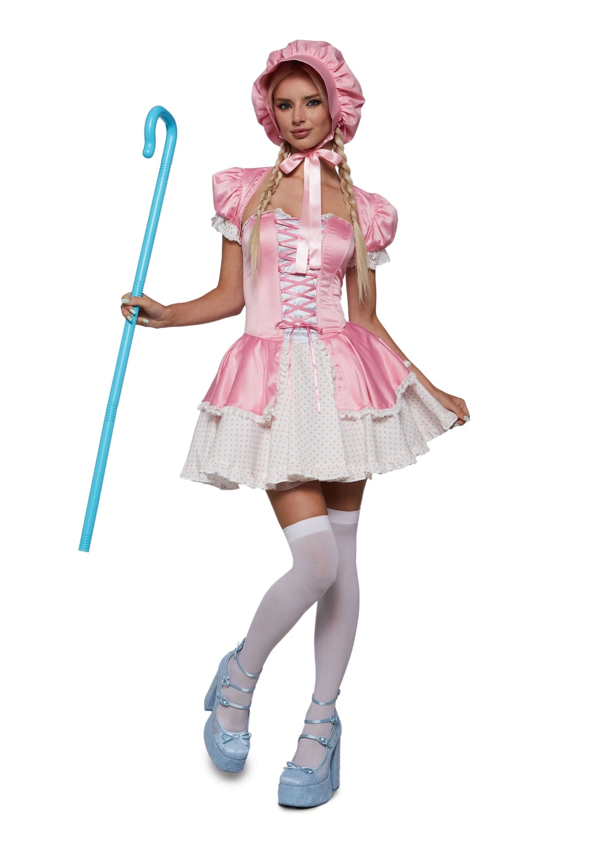Pink Shepherdess Costume Set