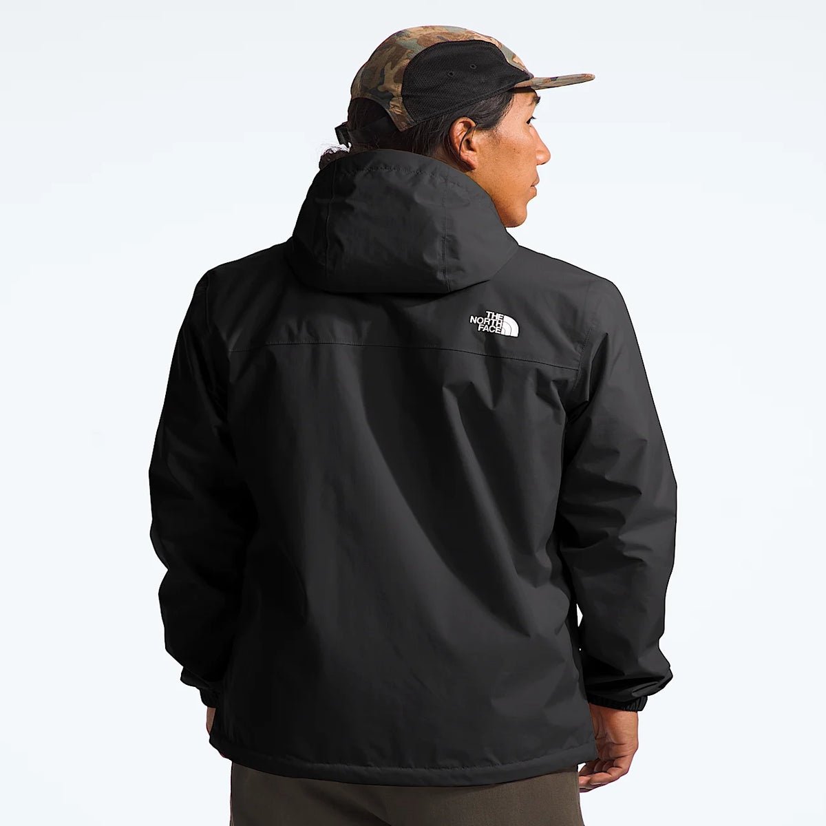 Men's Waterproof Rain Jacket - Black
