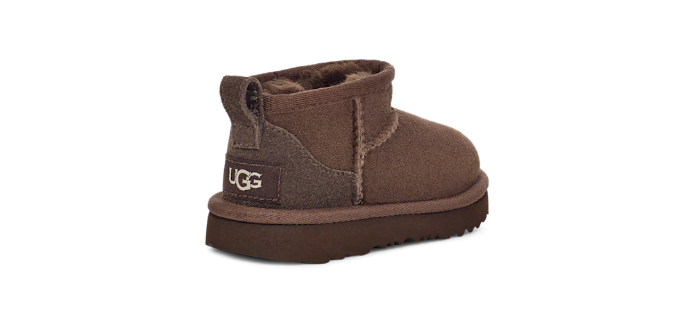 Toddler Sheepskin Mini Boot - Chestnut