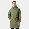 Men's Waterproof Hooded Raincoat - Green