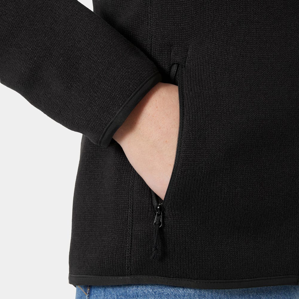 Women's Recycled Fleece Jacket - Gray