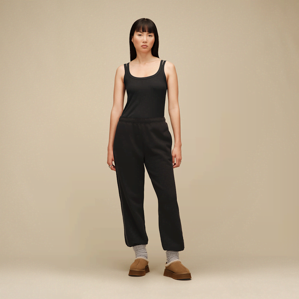 Women's Ribbed Split-Strap Tank Top - Allspice
