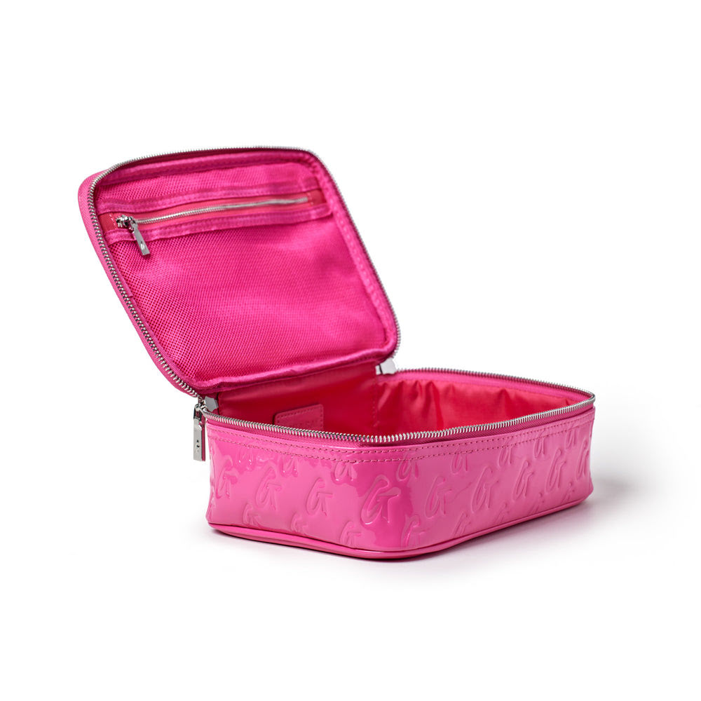 Medium Cosmetic Travel Case - Hot Pink