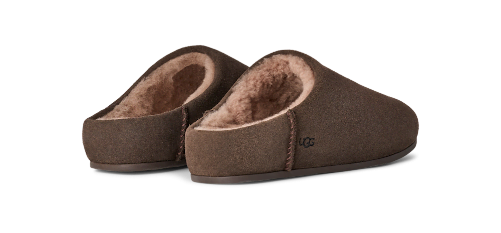 Women's Water-Resistant Suede Slip-On - Black