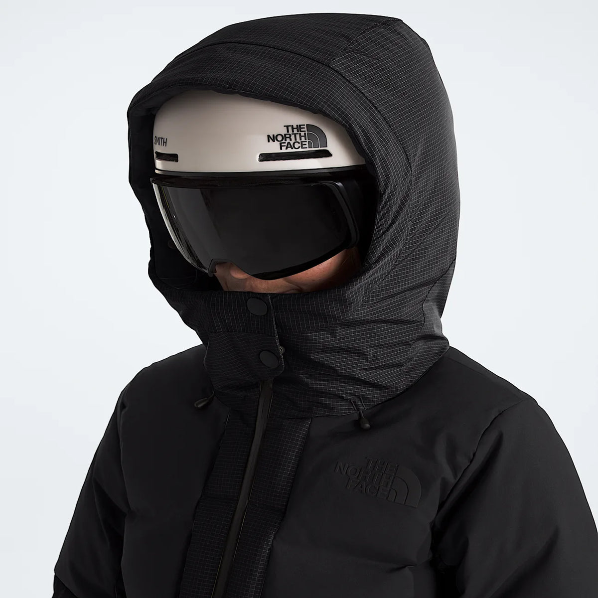 Women's Cropped Down Jacket - Black