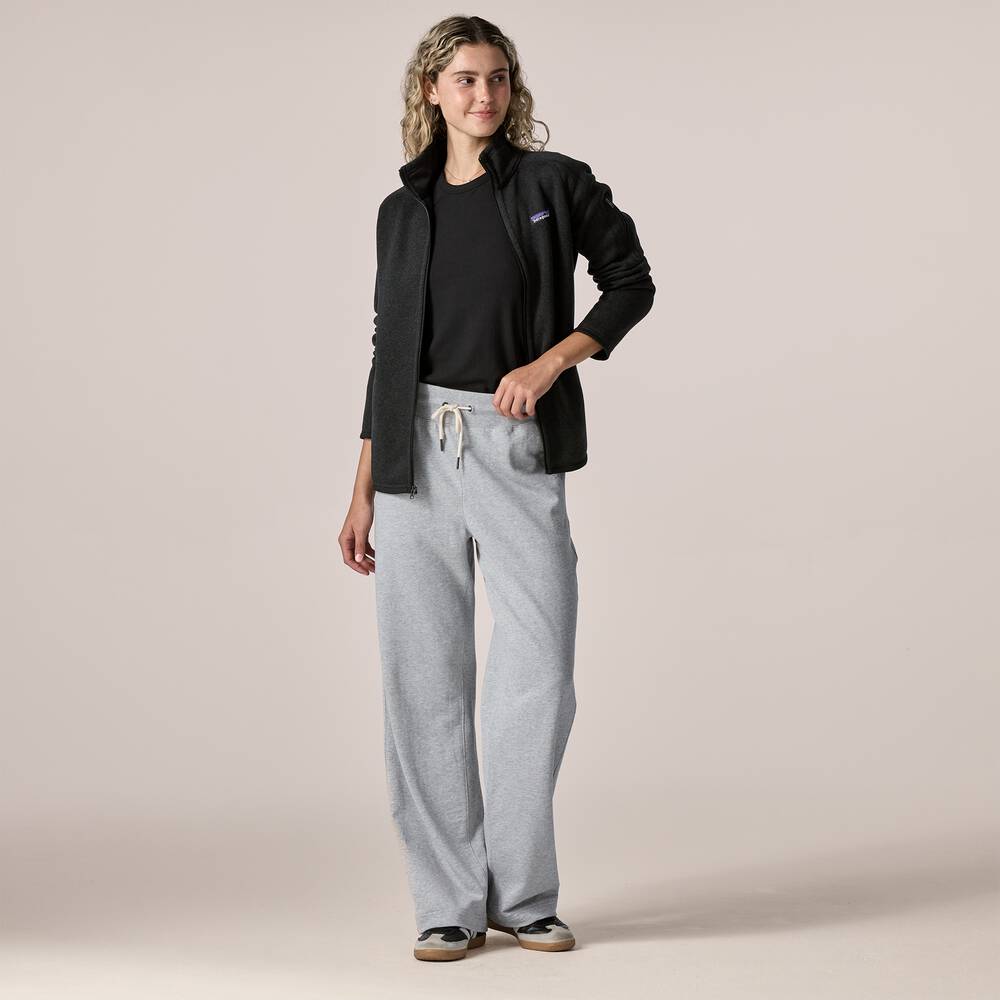 Women's Recycled Knit Fleece Jacket - Black