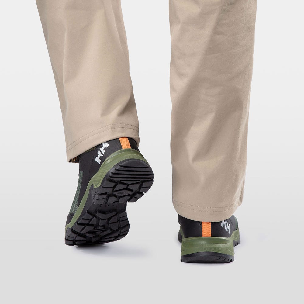 Men's Waterproof Mid Hiking Boots - Green